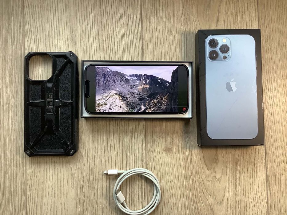 Iphone 13 pro max 256 GB stan idealny jak nowy, etui, nie naprawiany
