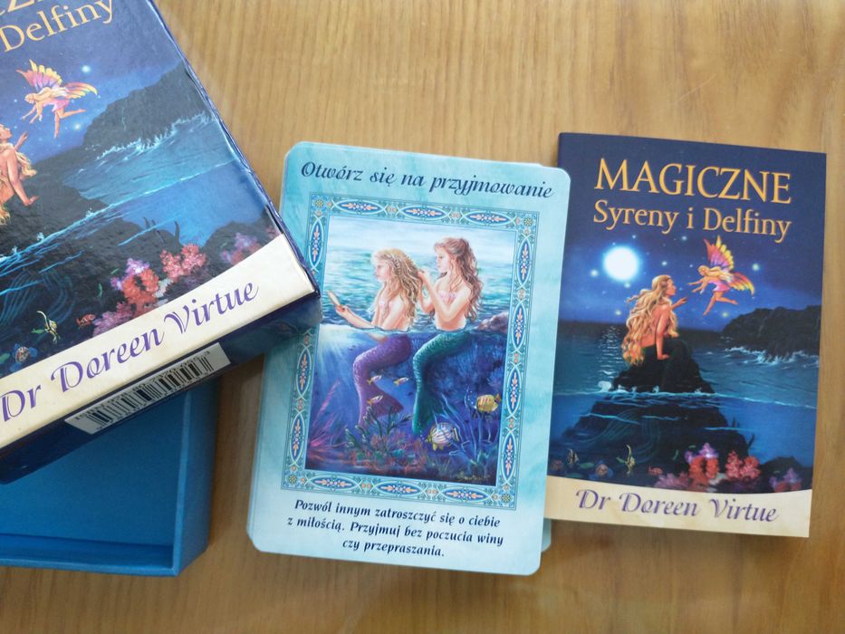 Karty tarota Karty Magiczne Syreny i Delfiny  D. Virtue