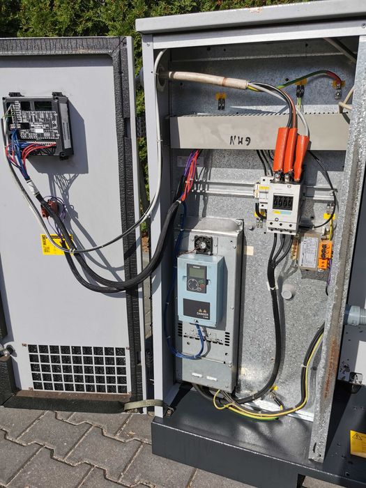 22kw +FALOWNIK 3500L/min Sprężarka śrubowa CECCATO CSB 30/8 IVR kompresor śrubowy 10BAR
