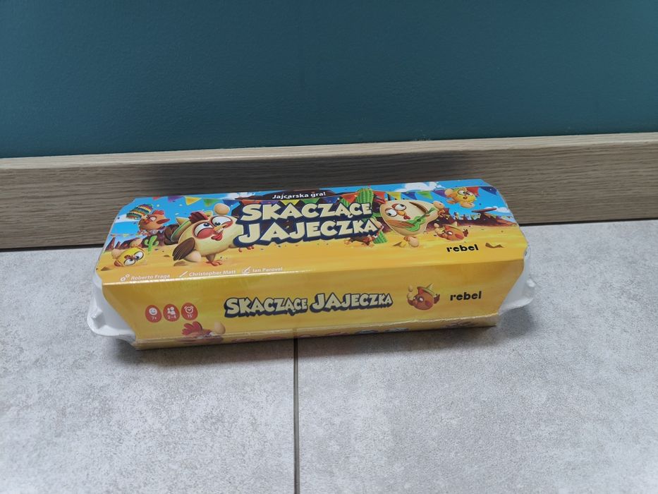 Gra rodzinna Skaczące jajeczka Rebel