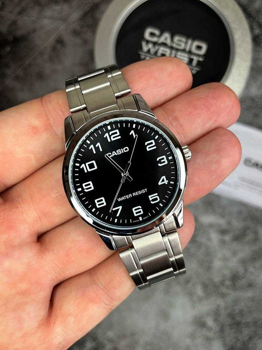 Годинник Casio MTP-V001D-1B|Чоловічий годинник|Касио часы|Часы мужские