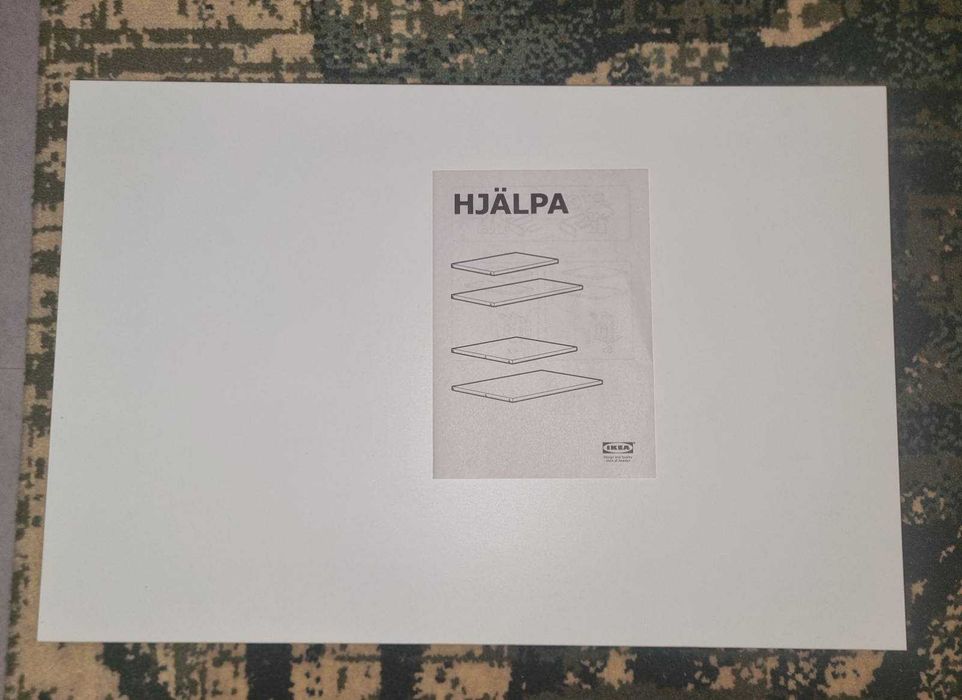 Półka do szafy IKEA Hjalpa 60x40cm, biała, nowa