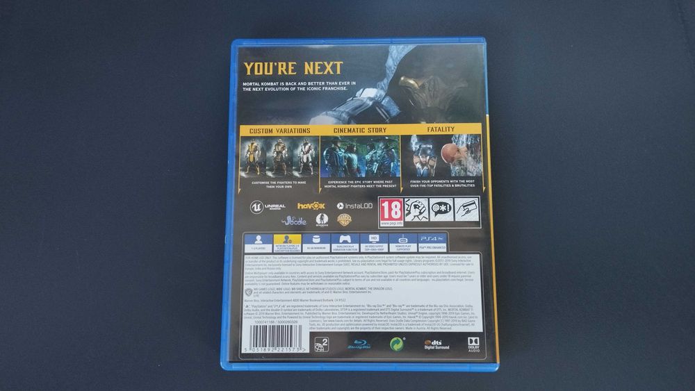 PS4 - Jogo Mortal Kombat 11