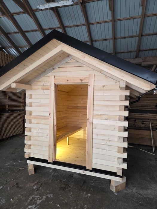 Sauna Ogrodowa z bala 2x2 m