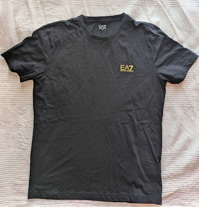 Oryginalny T-Shirt Koszulka Emporio Armani / EA7 Czarny Rozmiar XL