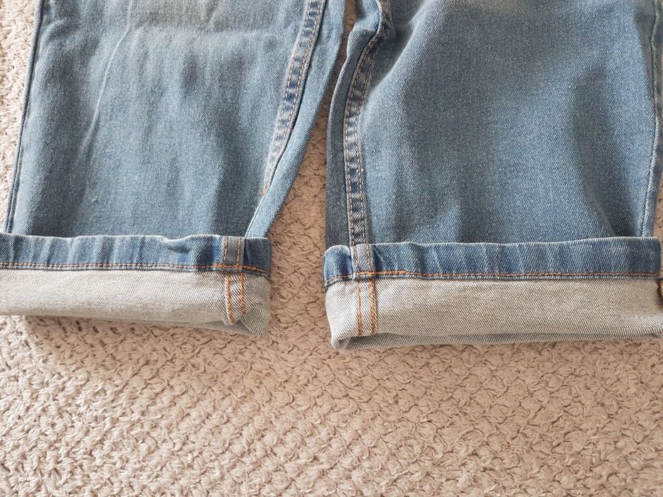 Nowe spodnie jeans chłopiec 128 Smyk Cool Club regulacja gumkka