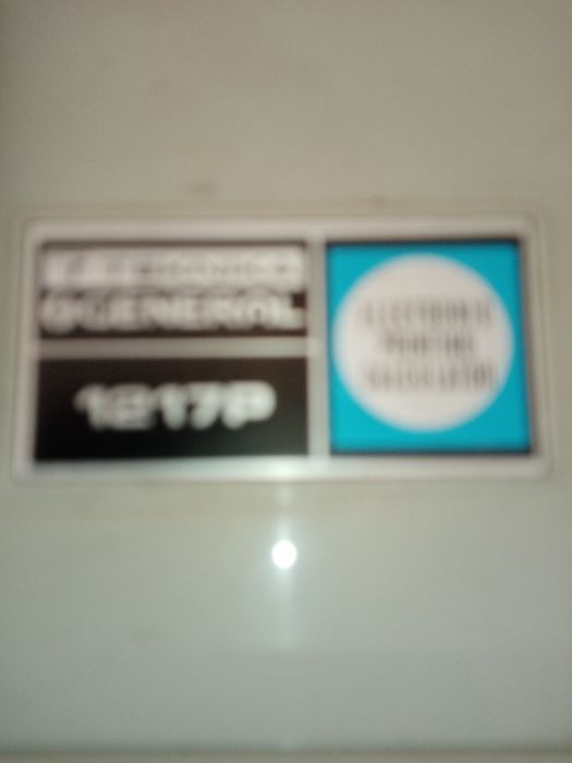 Máquina de calcular impecável