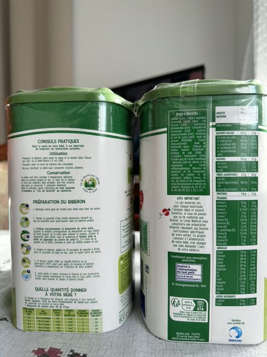 Дитяча суміш Blédina Blédilait 1. Детская смесь