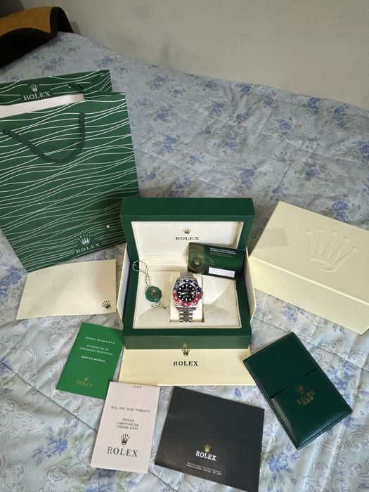 Relógio Rolex GMT Pepsi