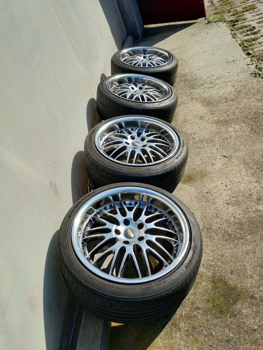 Felgi z oponami 18 112 8,5 cala rant audi vw skoda seat