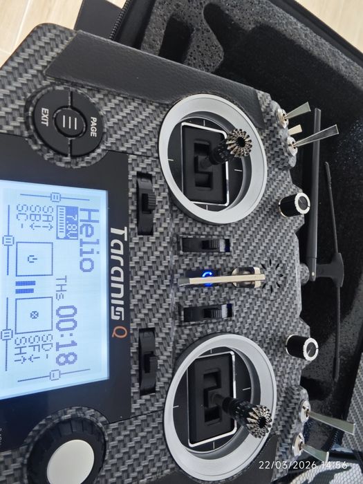 FrSky Taranis Q X7S (Hall Gimbals) + TBS Crossfire Micro V2 + Mala