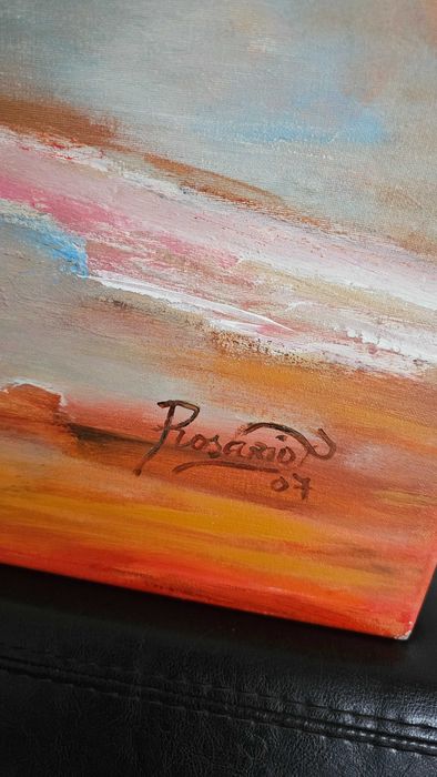 Quadro Bailarina - Pintura em tela