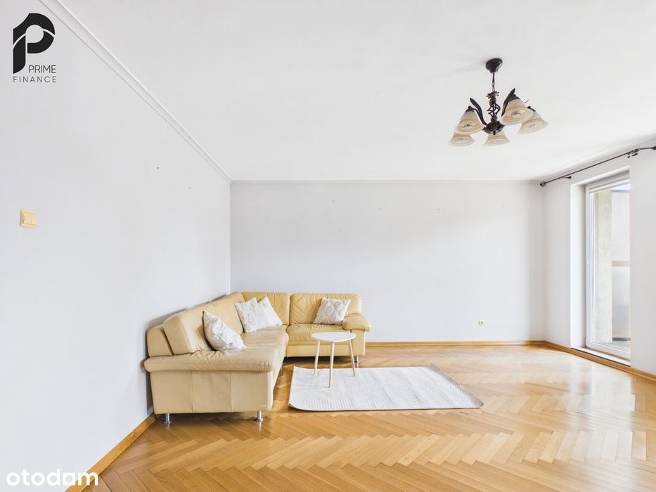 3-pok na parterze z dużym balkonem