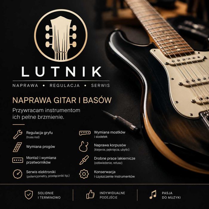 Regulacja i serwis gitar – TORUŃ I OKOLICE, LUTNIK