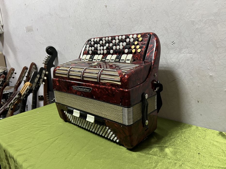 Німецький 5-ти рядний баян Weltmeister. Налаштований Майстром