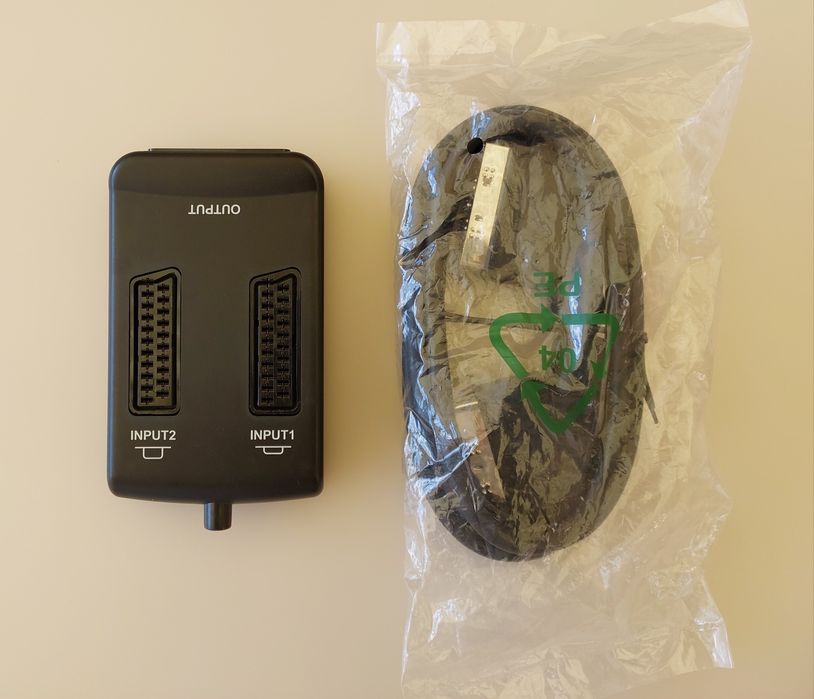 Derivador scart 2 entradas