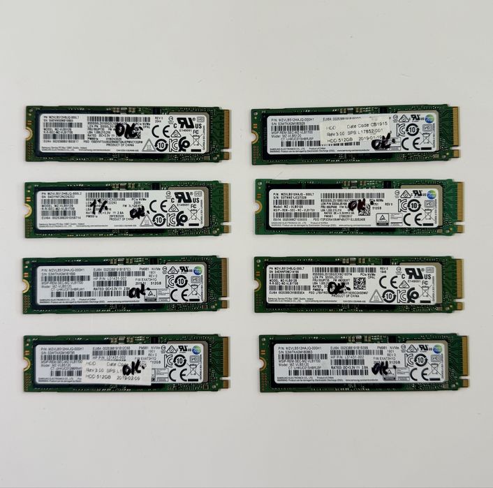 Ssd  SAMSUNG  2280  NMNE PCI4  512 gb