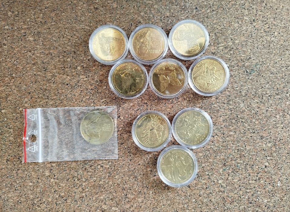 Monety kolekcjonerskie 2 zł Nordic Gold III RP pojedyncze 1999 do 2003