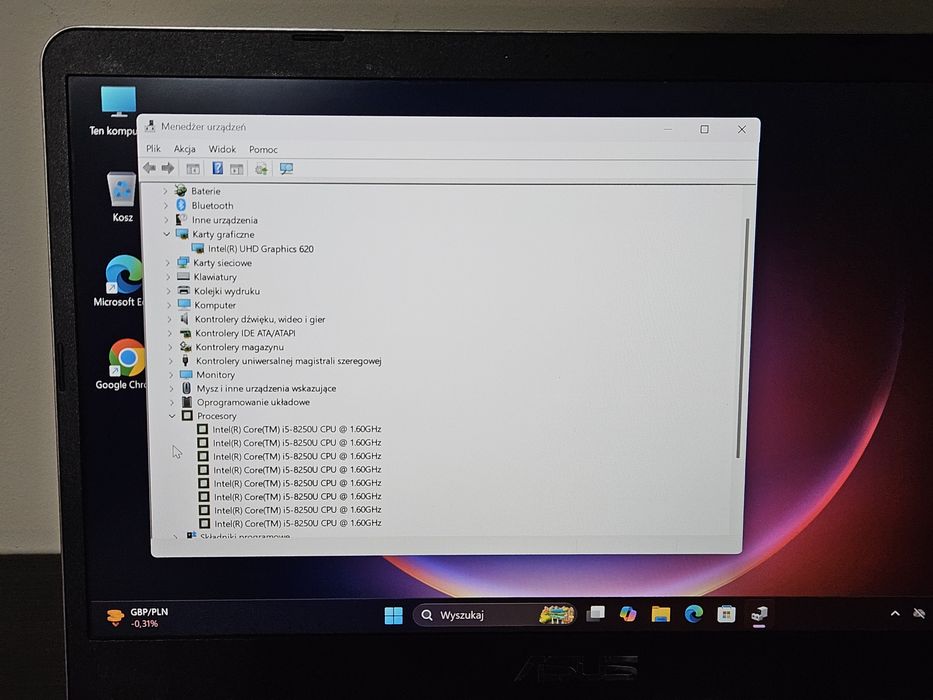 Laptop Asus Vivobook S14 i5 SSD 14"