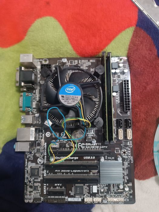 gigabyte ga h81m s2pv - купити комп'ютери та комплектуючі - Ціна