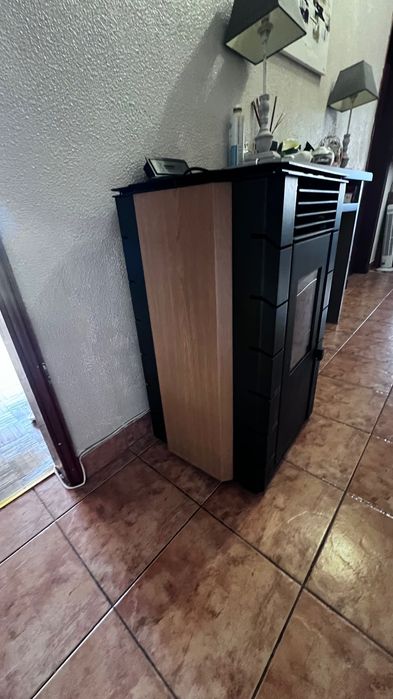Fogao a pallets ,como novo
