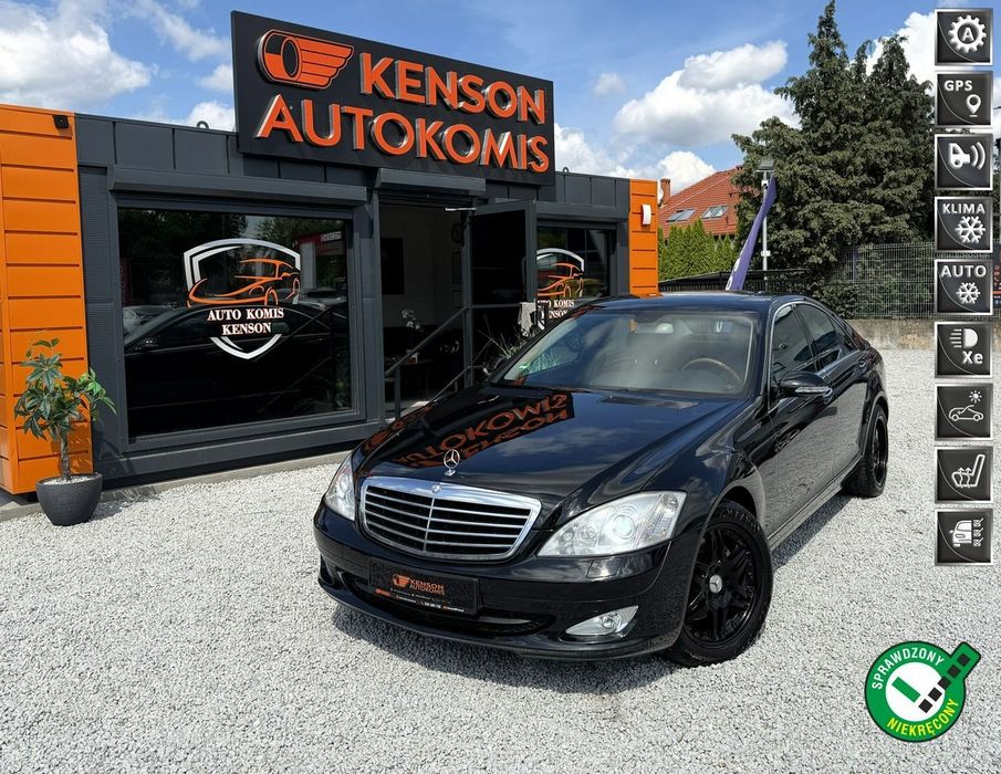 Mercedes-Benz Klasa S Po kapitalnym remoncie silnika skrzyni biegów, Stan Bardzo dobry