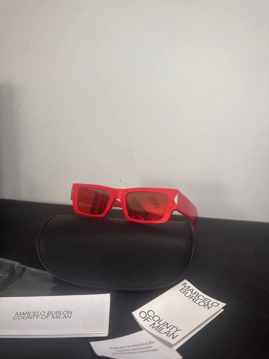 Okulary przeciwsłoneczne marcelo burton ceri001 2525 nowe zestaw