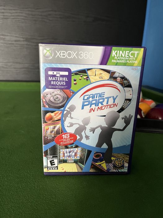 Game in the party Motion xbox 360 dart kręgle kinect x360