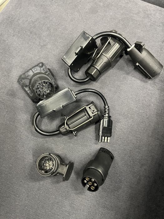 Адаптер USA vs Европа для фаркопа електрика 4 7 13 pin