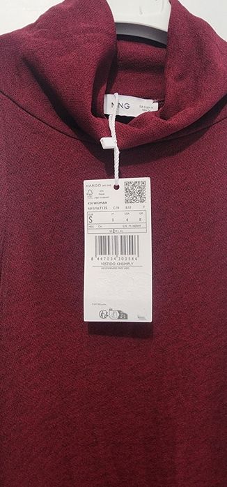 Vestido comprido bordou