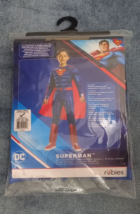 Disfarce/Fato Super Homem 3/4 Anos
