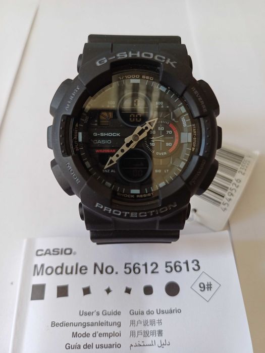 Годинник CASIO G-SHOCK GA-140-1A1ER новий з гарантією
