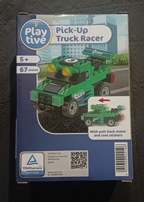Klocki Pick-Up Racer autko Playtive