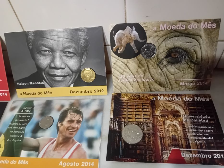 Conjunto de 11 Moedas Colecção Moeda do Mês