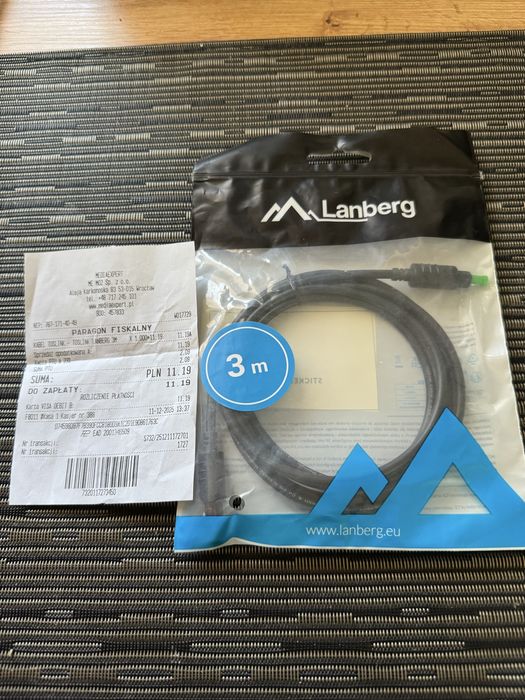 Kabel optyczny 3 m