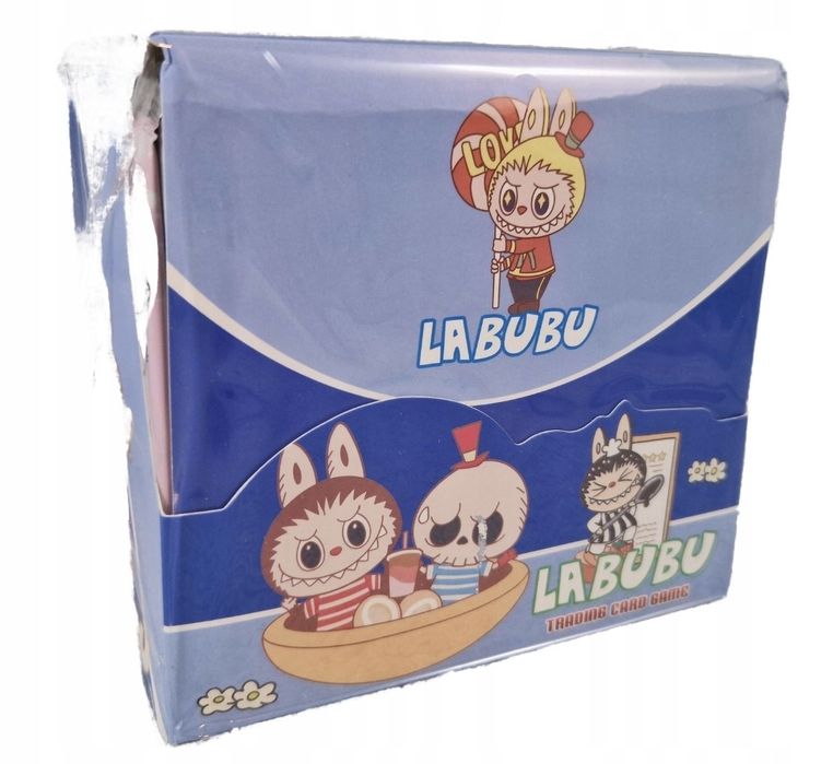 KARTY LABUBU cały box 288 KART, 36 Saszetek po 8 Kart
CAŁY MEGA BOX 2