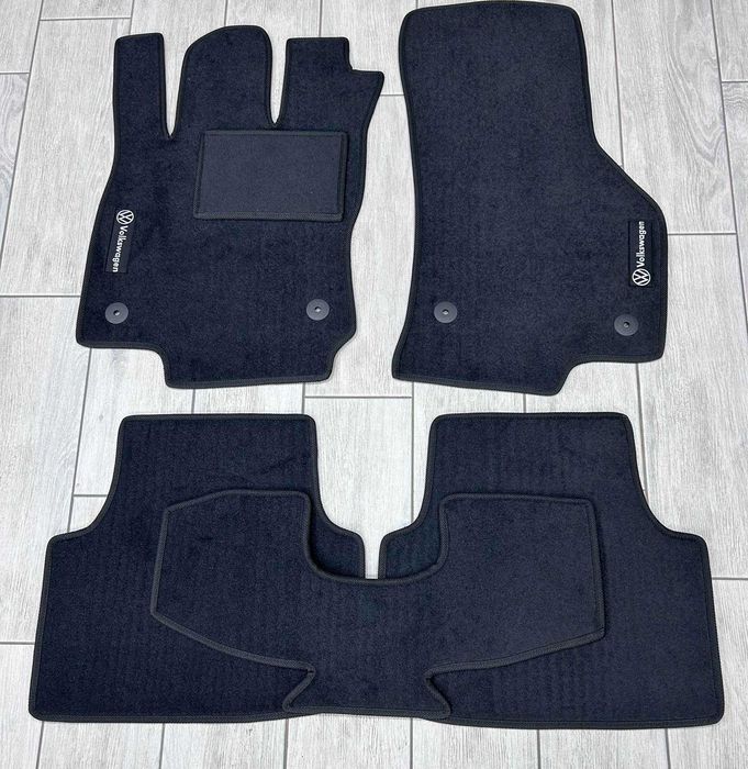 Ворсовые коврики для Volkswagen Bora Golf Passat Touareg Touran E-Golf