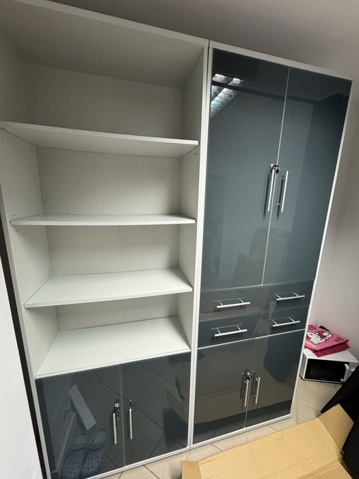 Złączone 2 Szafy biurowe