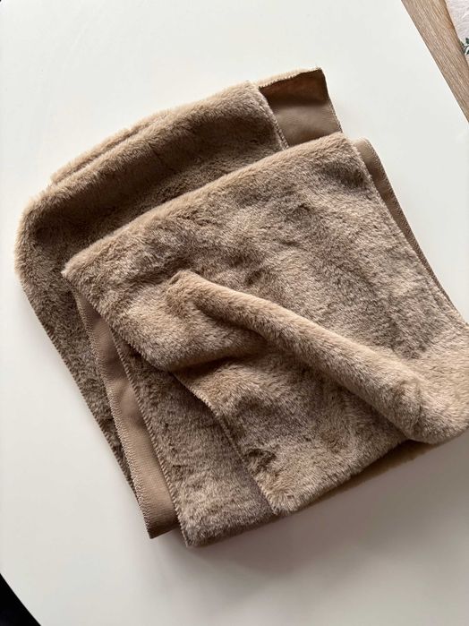 Zestaw 2 mięciutkich bieżników dekoracyjnych czekoladowe