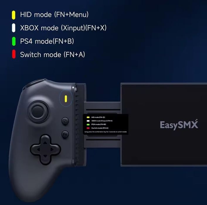 Бездротовий Контролер EasySMX M15 Bluetooth  +  Кейс