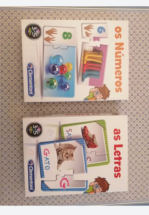 Puzzles nrs/letras 3/5 anos