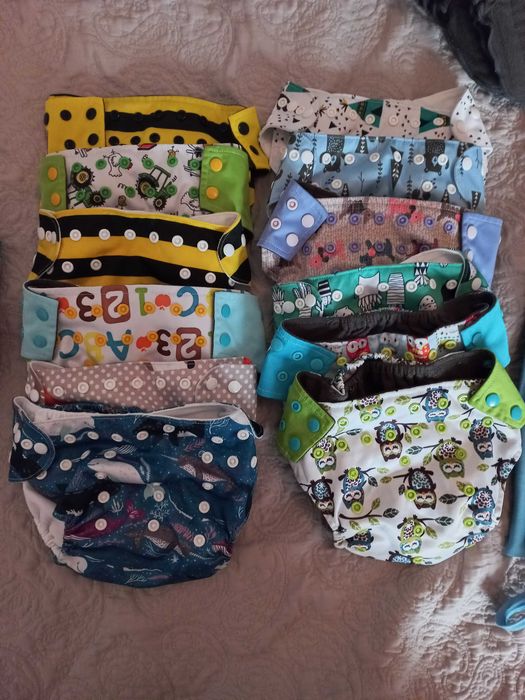 Kit completo de fraldas ecológicas