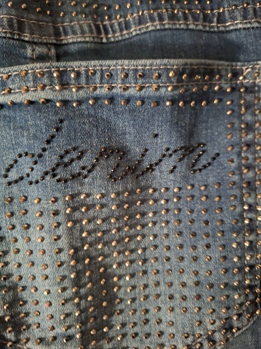 Ciemna jeansowa Denim katana