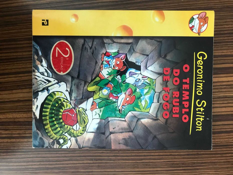 Livros Geronimo e Tea Stilton