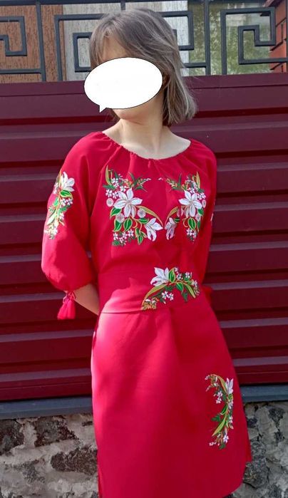 Вишиванка, сукня вишита, плаття вишите,універс.ррзміруXS S, M