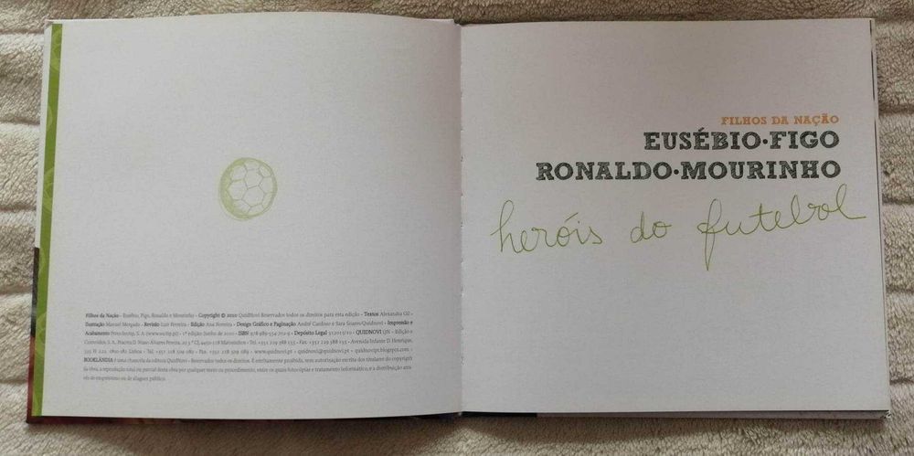 Filhos da Nação - Eusébio, Figo, Ronaldo, Mourinho - Volume II