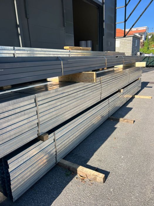 Tubo metalico galvanizado  de segunda qualidade