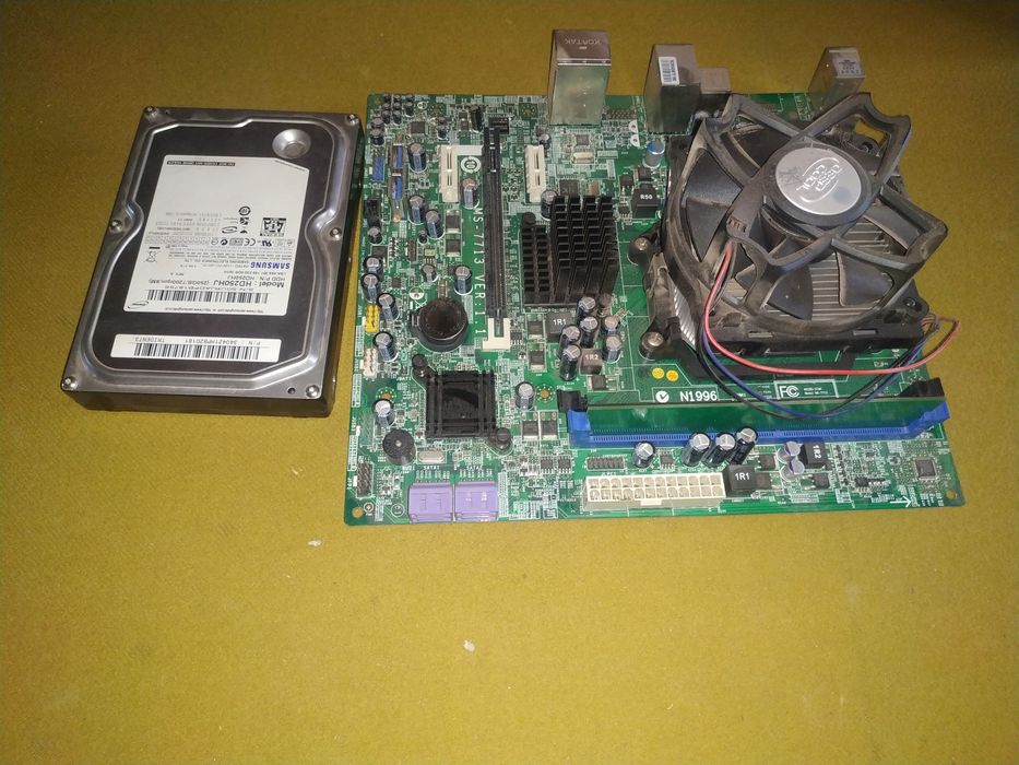 Компьютер ms-7713, hdd256, озу 2gb, тушка під майнінг