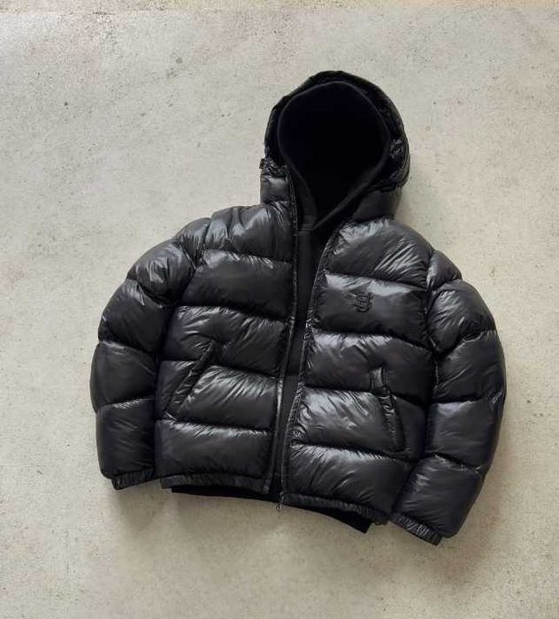 !БЕЗ Передплат! Чоловіча зимова куртка-пуховик Suvene Studios Puffer Jacket 'Total Black'