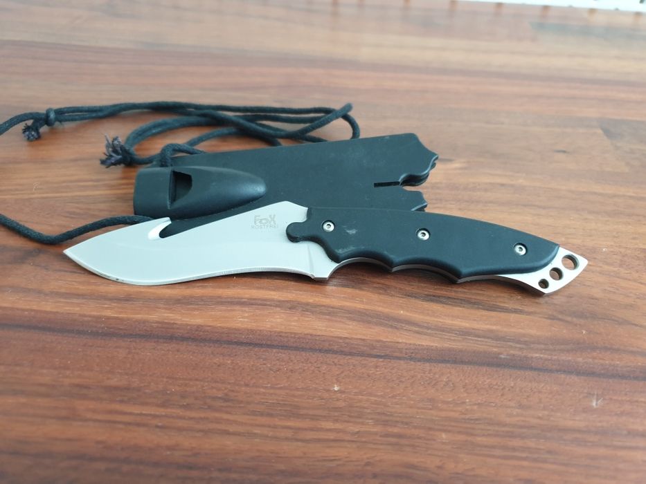 Fox Neck Knife Whistle | Faca pescoço com apito